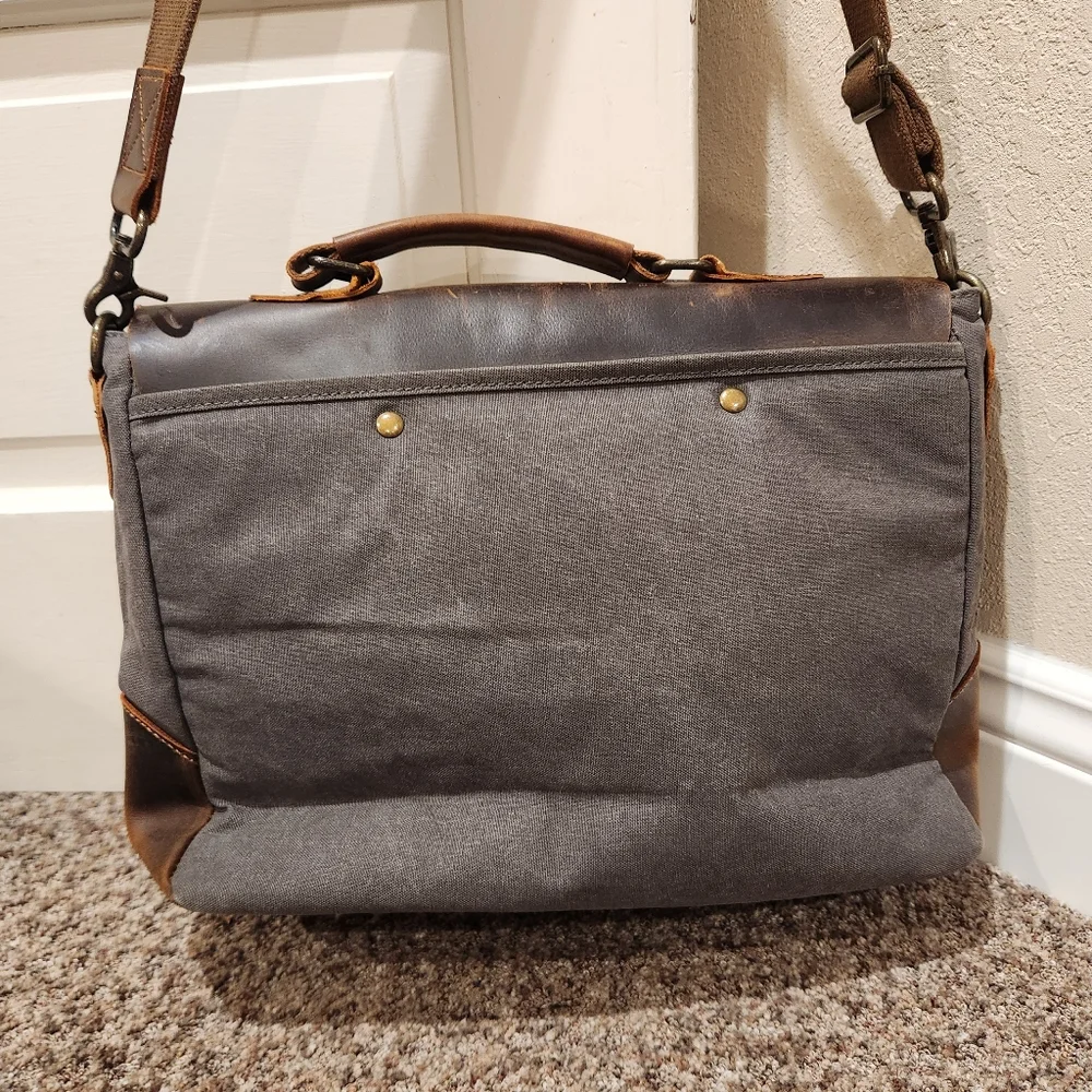 Lifewit Messenger Leather Bag Computer Bag Office